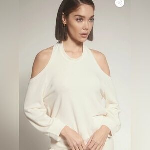 Lanston sexy oversized pullover. Soft ribbed material. Revolve featured designer